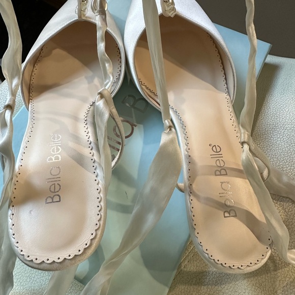 Bella Belle Bridal Shoe Size 9.5. Lightly worn! - Picture 8 of 9